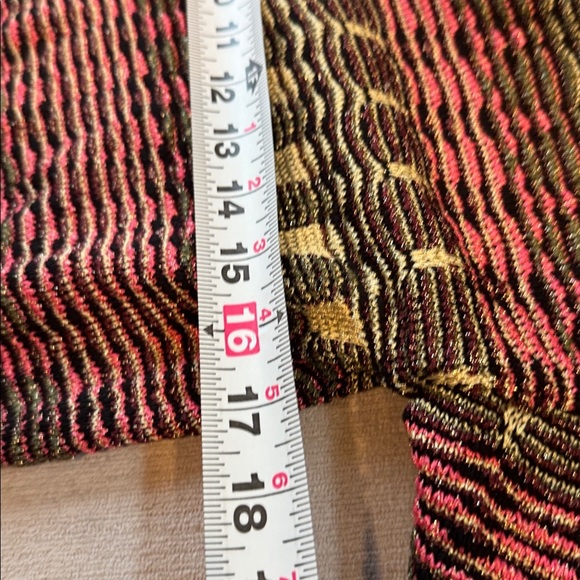 M Missoni Patterned Knit Open Front Cardigan S - Picture 9 of 13